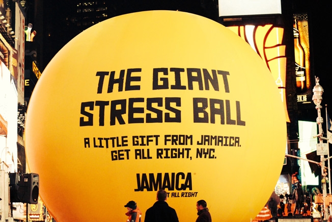 large stress ball